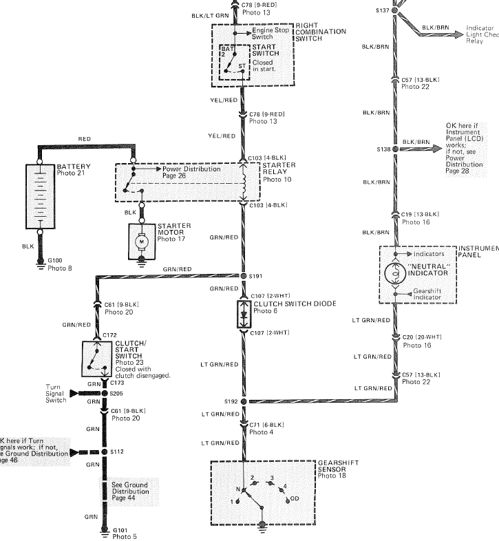 1986 Honda Goldwing Wiring Diagram Starting Circuit - Wiring Diagram Schema