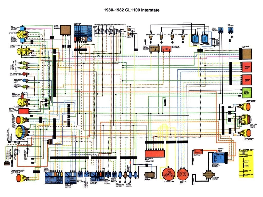 Honda Goldwing Gl1800 Wiring Diagram - Wiring Diagram